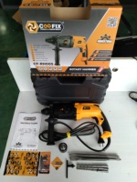COOFIX perceuse électrique avec mandrin SDS PLUS marteau rotatif et marteau 26mm perceuse électrique à trois fonctions