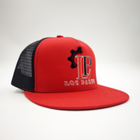 Casquette Snapback en Polaire à 5 Panneaux à Visière Plate, Style Sportif Hip-Hop, Motif Feuille Tropicale Florale, en Jersey de Performance pour l'Extérieur - Vente en Gros