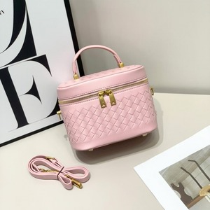 Sac à main tissé pour <span class=keywords><strong>femme</strong></span> avec poignée supérieure, fermeture à double fermeture éclair et bandoulière réglable - Product Image 3