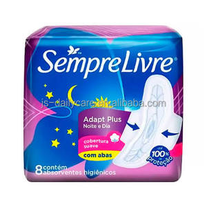 Usine de serviettes hygiéniques Sempre <span class=keywords><strong>Livre</strong></span>, fabricant chinois de serviettes hygiéniques jetables à haute absorption pour femmes. - Product Image 1