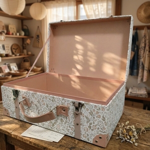 Factory-Made Large Square Cardboard Suitcase for Clothes and <strong>Books</strong> <strong>Storage</strong> Accept Custom Logo Hot Selling - Product Image 3