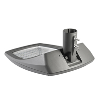 Lampadaire LED IP66 IK08 avec boîtier en aluminium moulé sous pression, certifié ETL et ROHS, compatible SmartThings, pour usage routier, fabriqué en Chine