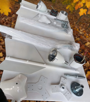 2000W Komplettes Horizontales Windturbinen-Set, 24V/48V 3-Blatt Dreiphasiger AC Permanentmagnet-Windgenerator mit MPPT