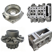 Pièces mécaniques OEM personnalisées en alliage de fer et d'aluminium moulé : bloc-cylindres, corps de soupape, boîtier de pompe, turbine, avec usinage CNC