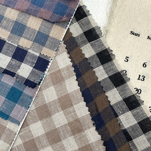 Tela 100% Lino Francés de Alta Calidad, 150 g/m², Teñido en Hilo, Liso, Transpirable, Peso Medio, para Manualidades, Servilletas, Manteles para Niñas y Niños - Product Image 1