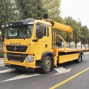 Camion de remorquage <span class=keywords><strong>à</strong></span> plateau coulissant HOWO 4x2, 225 CV, capacité de charge de 8 tonnes, camion de remorquage EURO 2/3/4/5/6 <span class=keywords><strong>à</strong></span> <span class=keywords><strong>vendre</strong></span> - Product Image 3