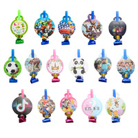 Emballage personnalisé, Sifflets amusants, Jouets sonores pour fêtes d'anniversaire - Sifflet dragon carré, Klaxon bruyant, Sifflet carré