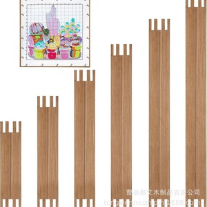 Wooden Embroidery Stitching <b>Frame</b> 15 20 25 30 35 40 Cm Cross Stitch Needlepoint <b>Frame</b> Rectangular Shape Durable Craft Accessory - Product Image 5