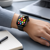 Jam Tangan Pintar dengan Kartu SIM, Layar AMOLED, Kamera Putar, WeChat, QQ Chat, Pengisian Daya Nirkabel, Android Wear untuk Pelajar