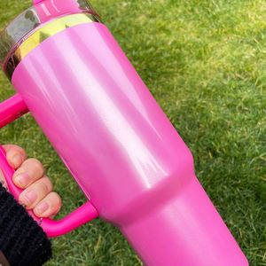 Gobelet isotherme en acier inoxydable 40 oz, couleur arc-en-ciel, cuivre rose, paillettes, plaqué, idéal pour les voyages, meilleur cadeau - Product Image 3