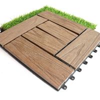 Azulejos de cubierta de hierba de piedra de pavimentación entrelazada para exteriores modernos, impermeables, bricolaje, Patio, balcón, jardín, suelo, azulejos de decoración