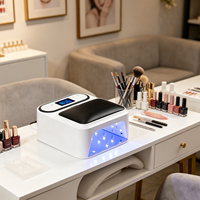 Peralatan Salon Kuku SNRQI Lampu LED Sumber Cahaya LED Lampu UV Kuku Bertenaga Baterai Lampu UV LED Pengering Kuku Cepat
