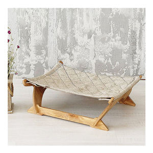 Cama para Mascotas de Madera Personalizada, Hamaca para Perros, Camas Clásicas para Gatos - Product Image 1