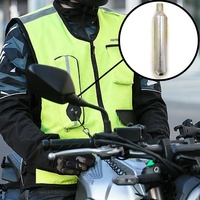 Cartouche de CO2 rechargeable 33g 45cc 38g 50cc 45g 60cc 75g 85cc 90g 100cc Mini réservoir de gaz Capsule Canister pour l'équitation Airbag