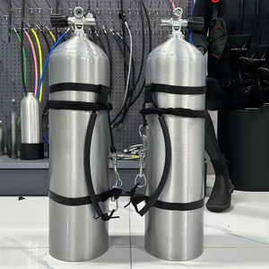 Cilindro DE BUCEO DE ALUMINIO Premium 6061, válvula HS de Taiwán aprobada por la CE DE LA UE, sin polvo ni arañazos, tanque de buceo <span class=keywords><strong>para</strong></span> buceo - Product Image 4