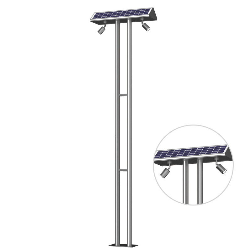 Factory Customized Outdoor Solar LED Aluminum Street Lights, Modern Style, Suitable for Courtyard Streets, Villas