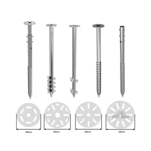 FarSun Helix Ground Screw Ground Spiral Anchors Helical Piles