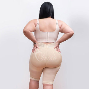 Nuovo Fajase alla moda corto Semi invisibile a <span class=keywords><strong>La</strong></span> Rodilla Con elastico Fajas Colombianas completo supporto braccio di compressione cingolo - Product Image 6