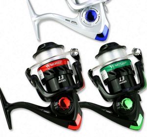 FF3000-7000Series Plastic Metal Spinning Fishing Reel 13 <b>Ball</b> Bearings 3KG Max Drag 5.2:1 Gear Ratio High Quality 3 Colors - Product Image 5