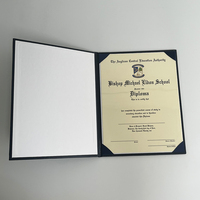 Certificat de diplôme en papier personnalisé A3/A4 en gros