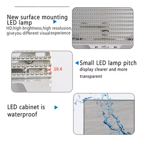 จอวิดีโอวอลล์ LED แบบกระจกติดตั้งตายตัว P3.9-7.8 ความสว่างสูง โปร่งใส รองรับ OEM สำหรับโฆษณา แอนิเมชั่น รองรับ SDK เหมาะสำหรับงานแสดงสินค้า ร้านค้าปลีก - Product Image 5