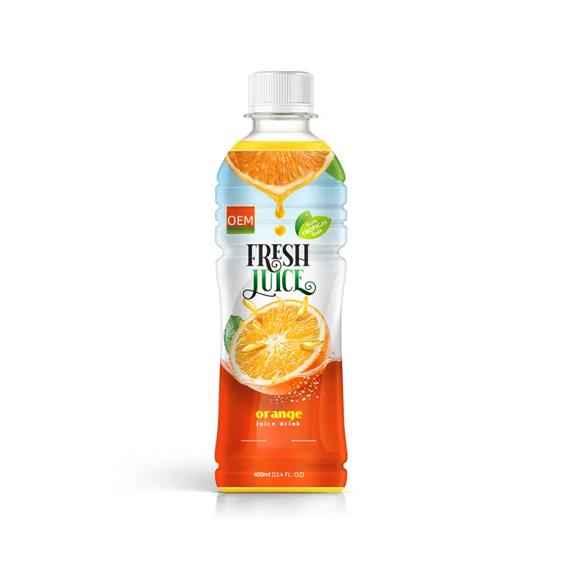 Oem Fles Kan Verpakking Sinaasappelsap Aangepaste Frisdranken Fruit En Groentesapdranken
