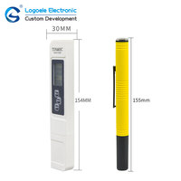 LCD Numérique PH Eau qualité Stylo Portatif de Poche TDS Température Testeur de Ph-mètre avec ATC Pour L'eau