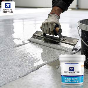 Solvent Free Self Leveling Floor Finish <b>Paint</b> Cement floor wear-resisting house floor <b>paint</b> Seamless <b>coating</b> - Product Image 1