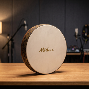 Meilleures ventes : Ensembles de batterie portables Midex BR-710 de luxe, durables, à percussion, avec peaux en papier huilé faites à la main à double couche et chambre en fibre de carbone - Product Image 3