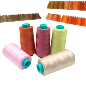 Hilo de coser de poliéster hilado 40S/2 hilo teñido para máquina suministros de costura hogar textil Sastre taller producción - Product Image 1