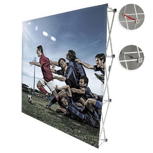 Premium 10x10ft Straight <strong>Popup</strong> X Stand 10x10ft <strong>Backdrop</strong> Display POP up Display Stand - Product Image 1