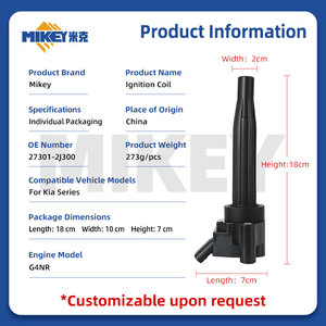 Fabricante 90919-02220 de la bobina de ignición de la calidad de MIKEY para Toyota Camry Corolla RAV 4 AutoPart - Product Image 2