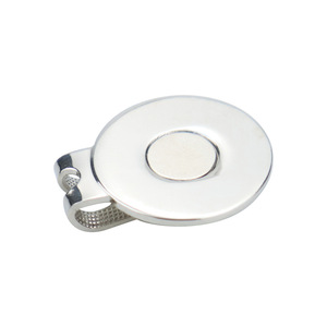 Clip de chapeau en métal avec marqueur de balle magnétique 25 mm, accessoire de golf multifonctionnel, style sportif - Product Image 4