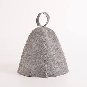 Gorro de Ducha de Fieltro de Lana Grueso para Sauna, Accesorios de Baño para Hombres y Mujeres, 2026 - Product Image 3