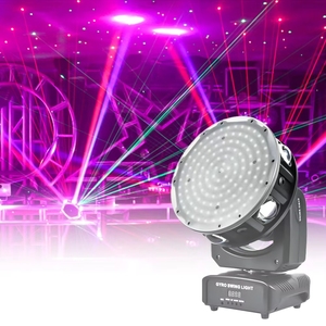 Lumière de scène à tête mobile LED 120w Dmx Rgbw Pixel Beam Laser Wash Strobe pour scène, bar, DJ, discothèque - Product Image 1
