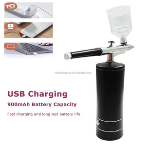 Máy làm đẹp mini sạc USB, phun dưỡng ẩm, tạo màu, trang trí móng, làm tóc, máy phun sơn, máy trang điểm - Product Image 5