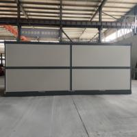 Maison de conteneur de luxe de 20 pieds, maison préfabriquée mobile de luxe de 40 pieds avec 1 chambre, fonction de bureau étanche
