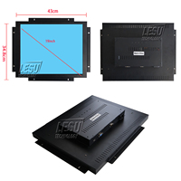 New 19 Inch 4:3 Aspect Ratio USB Touch Screen Monitor with Resistive Touch
