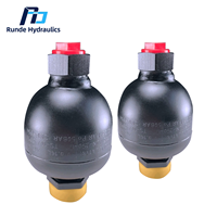 Accumulateur de surpression hydraulique à remplissage d'azote Hydac, norme européenne, nouveau dispositif de charge hydraulique mobile, raccords