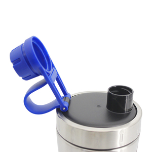 600ml Customizable Single Wall 3 Layer Stainless Steel <strong>Shake</strong> Bottle with Visible Water Level Window for Gym - Product Image 6