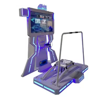 Máquina de Juegos de Realidad Virtual para Interiores, Simulador de Esquí, Ciclismo y Vuelo, Máquina de Juegos de Esquí VR