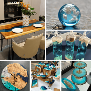 Résine époxy transparente ultra-claire pour coulée profonde, résine époxy pour table de rivière, peintures décoratives, revêtements, carreaux, boîtes - Product Image 6