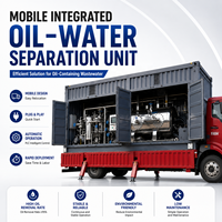 Séparateur d'émulsion mobile BRATOR résistant aux intempéries, capacité 15m³/h, ExdlBT4, en acier inoxydable antidéflagrant, garantie 1 an