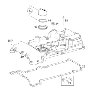 <span class=keywords><strong>Joint</strong></span> <span class=keywords><strong>de</strong></span> couvercle <span class=keywords><strong>de</strong></span> soupape A2710161321 pour Mercedes-Benz C200 C180 E200 E260 SLK200 C260 E260L 2007-2014 |   <span class=keywords><strong>Remplacement</strong></span> OE, moteur 1.8T - Product Image 5