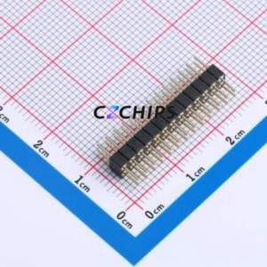 XDZ200C-2-13-Z-2.8-G1 Pin Header Through hole Component (THT),P=2mm Connector 2x13P 2mm 2mm Round Pin - Product Image 1
