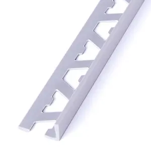 Goedkope Prijs Flexibele Plastic Trim Pvc L Vorm Type Keramische Rand Strips Marmeren Tegel Rand Hoek Profielen Voor Badkamer Decoratie