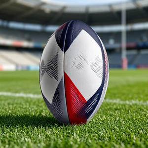 Ballon de rugby professionnel personnalisé cousu à la main Champ King pour match et entraînement, léger, durable, respectueux de l'environnement - Product Image 4