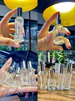 Botellas de Perfume rellenables, Spray de vidrio vacío, regalos de boda