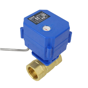 EDAK <strong>Mini</strong> Electric <strong>Ball</strong> <strong>Valve</strong> with Indicator and Feedback Water Irrigation Systems Brass 24V 12V 220V 110V NC NO DN8-DN32 OEM - Product Image 1
