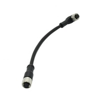 Conector impermeable personalizado M12, tornillo eléctrico de 8 pines, Cable IP67, enchufe hembra, proveedor de conector de Cable M12